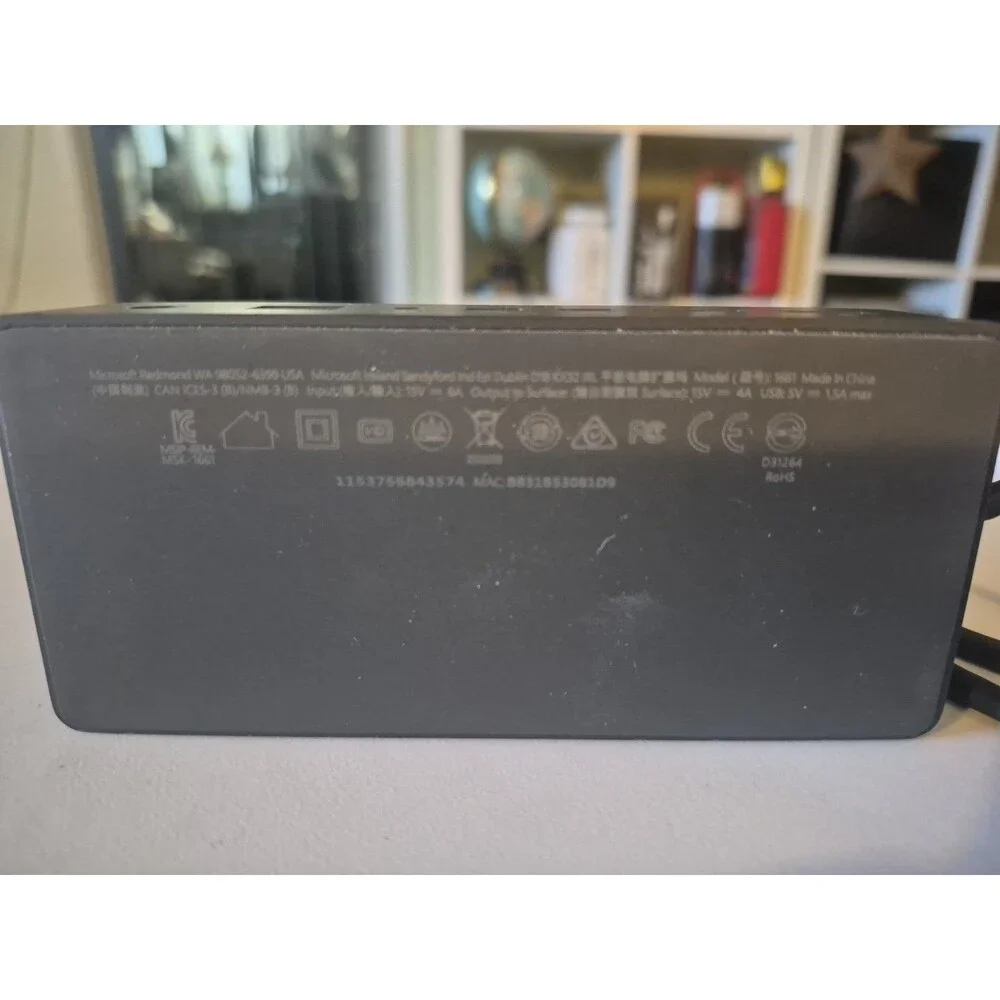 Microsoft 1661 Docking Station for Surface Book Pro 3 4 5 6 7 Tablet - NO PSU